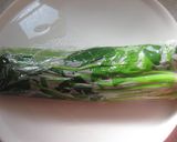 A picture of step 2 of 3 Minute Easy Boiled Spinach in the Microwave.