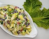 A picture of step 8 of Russian Salad.