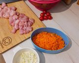 ,,Domowy gulasz z indyka,, krok przepisu 2 zdjęcie