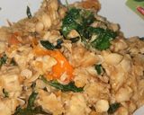 Foto langkah ke 5 dari resep Tempe Rebon Daun Kemangi.