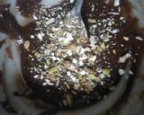 A picture of step 2 of Biscuit cake.