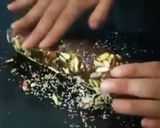 A picture of step 4 of Dates dry fruits rolls.