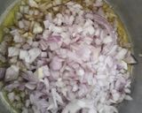 A picture of step 1 of Sindhi Aloo Matar.