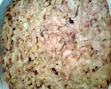 A picture of step 2 of tuna fish casserole (old school).