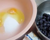 A picture of step 2 of Blueberry Bread Pudding.