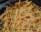A picture of step 3 of Cheesy Chili casserole.