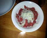 A picture of step 9 of Pho (special beef noodle soup).