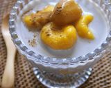 A picture of step 9 of Coconut Zenzai with Kabocha Shiratama.