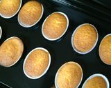 A picture of step 10 of Golden Egg Cakes with Only Egg Yolks.