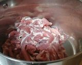 A picture of step 4 of My Chunky Bacon Pea Soup. 'yummy'.