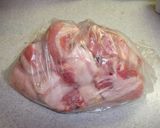 A picture of step 1 of Juicy and Big Pork Belly Meat Curry Made in a Pressure Cooker.