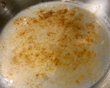 A picture of step 4 of Pasta with Bacon, Lemon and Pine Nuts.