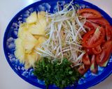 Hình bước làm 2 của món Canh thịt bò nấu thơm cà