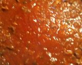 A picture of step 8 of Bucatini and Sauce.