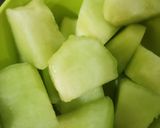 Foto langkah ke 1 dari resep Jus Nanas Melon.