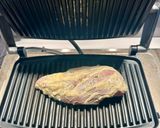 A picture of step 4 of Dijonnaise Grilled Chicken Breasts.