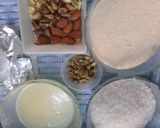 A picture of step 1 of Satora (soji ka tukri halwa).