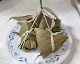粽子造型生酮麻糬～可可花生口味和抹茶黑芝麻口味的食譜步驟4照片