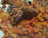 Foto del paso 4 de la receta: Carne Tiernizada En Salsa Que Se Corta Con Cuchara / Deshilachada o Desmechada