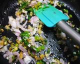 A picture of step 2 of Crispy Chilli Babycorn.