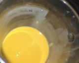 A picture of step 1 of Kokon bature😂 (custard).
