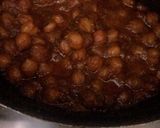 A picture of step 4 of Halwa poori thalliPart 3(cholay ki tarkari).