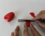 A picture of step 7 of Vickys 'Among Us' Cake Decoration Idea.