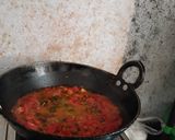A picture of step 2 of मेथी टमाटर की सब्जी.