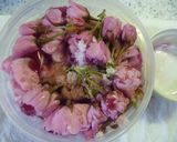 A picture of step 5 of Salt Pickled Cherry Blossom.