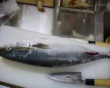 A picture of step 8 of Let's Prepare a Fish! How to Make Amberjack Sashimi.