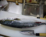A picture of step 8 of Let's Prepare a Fish! How to Make Amberjack Sashimi.