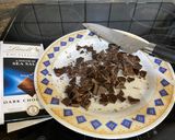 Φωτογραφία βήματος 8 της συνταγής American double chocolate chip & macadamia cookies