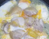 A picture of step 8 of How to Half-Cook an Egg for Oyakodon or Katsudon.