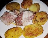 Foto del paso 5 de la receta: Cerdo relleno con papas al horno