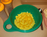 A picture of step 3 of Dad's Deviled Eggs.