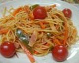 A picture of step 8 of Japanese-Style Cabbage Pasta with Just One Frying Pan.