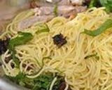 A picture of step 5 of Silky and Cold Nagaimo and Umeboshi Spaghetti.
