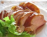 A picture of step 6 of Roast Pork and Apple with Mustard and Ketchup.
