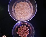 A picture of step 1 of Maharashtrian alu chi patal bhaji.