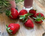 Une image de l'étape 4 de 🍸Milkshake 🍓fraise🍃.