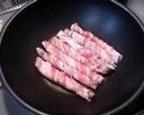 A picture of step 4 of Eggplant Pork Rolls.