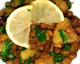 A picture of step 4 of Black chickpea with potatoes(kaale chana aloo).