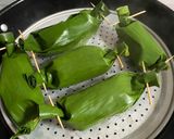 Foto langkah ke 5 dari resep Pepes Labu Siam campur Udang.