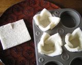 A picture of step 1 of Soft-Set Fried Eggs in Bread Cups.