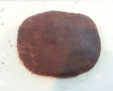 A picture of step 3 of Macrobiotic Whole Wheat Cocoa Cookies.