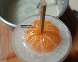 Foto langkah ke 4 dari resep Puding Degan Lapis Jeruk.