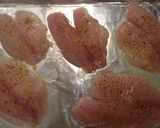 A picture of step 2 of Baked Tilapia in a Brown Butter Sauce.