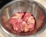 A picture of step 1 of Mizore Stew Made From Chicken.