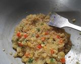 A picture of step 2 of Daliya / Broken Wheat Upma.