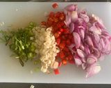 Foto langkah ke 3 dari resep Sambal Matah Tahu Tempe.